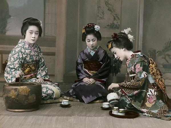 10. Japonların çay seremonisi "Sadou" ya da "Chadou"
