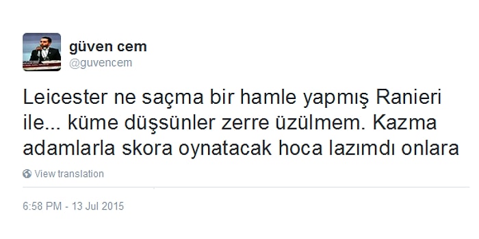 Sezon Başında Yaptığı Leicester City Yorumu Uzak Farkla Auta Çıkan 19 Türk Futbolsever