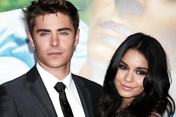 10. Ванесса Хадженс и Зак Эфрон были вместе на протяжении 5 лет. С этим "коварным типом" Ванесса и потеряла невинность.