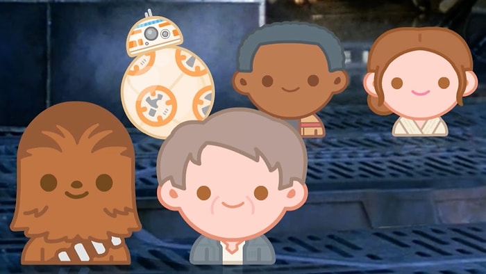 Star Wars'un Son Filmi The Force Awakens'in Hikayesini Bir de Emojilerden İzleyin