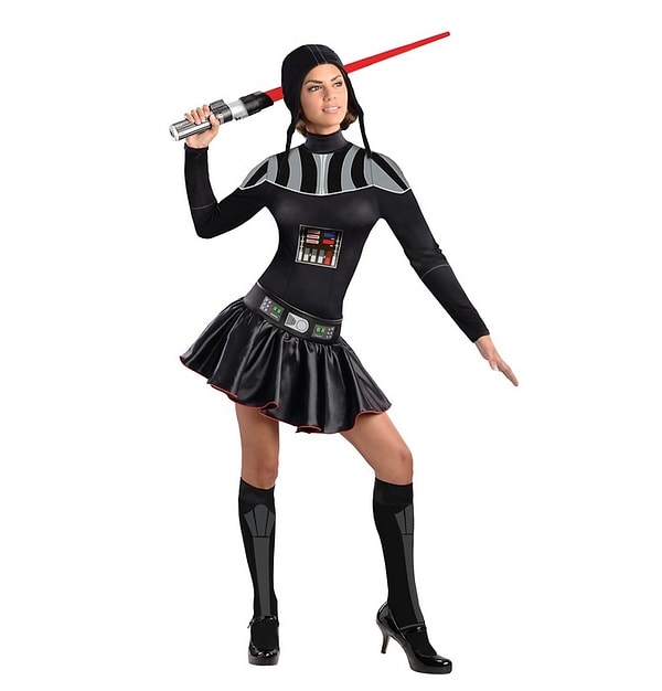 12. Женские костюмы Дарт Вейдера и штурмовика