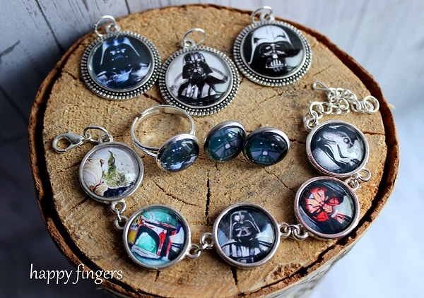 13. Бижутерия на тему "Звездных войн"