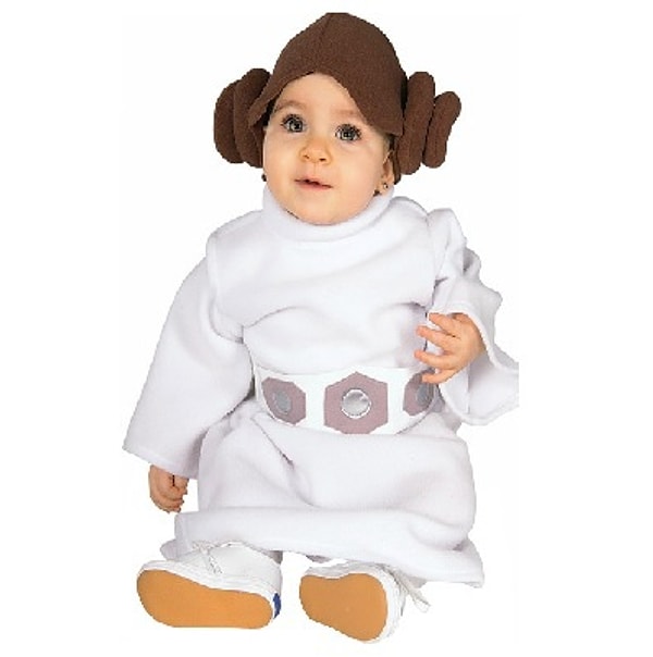 15. Детские костюмы Леи и Йоды