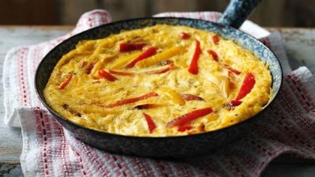 12. Biber Dolu Omlet