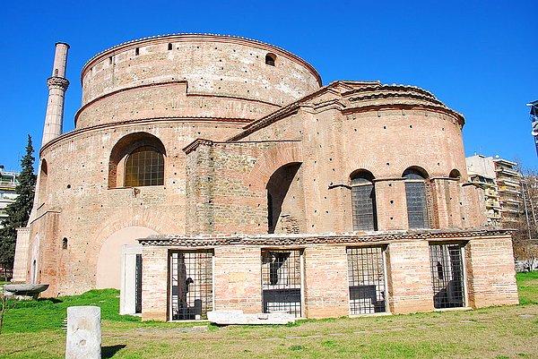 1. Rotunda of St. George,	Thessaloniki,	Yunanistan	/ Yapım yılı: 306