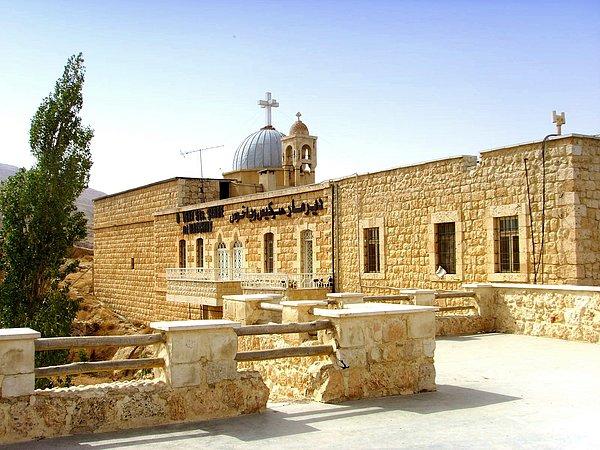 21. Mar Sarkis Manastırı, Mâlule, Suriye / Yapım yılı: 4. yüzyıl