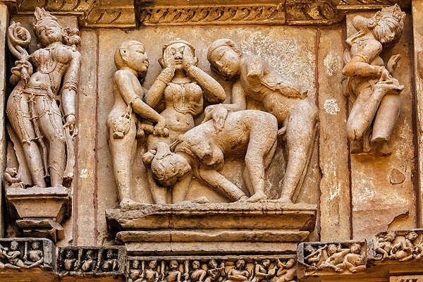 2. Группа храмов в Кхаджухаро - штат Мадхья-Прадеш, Индия