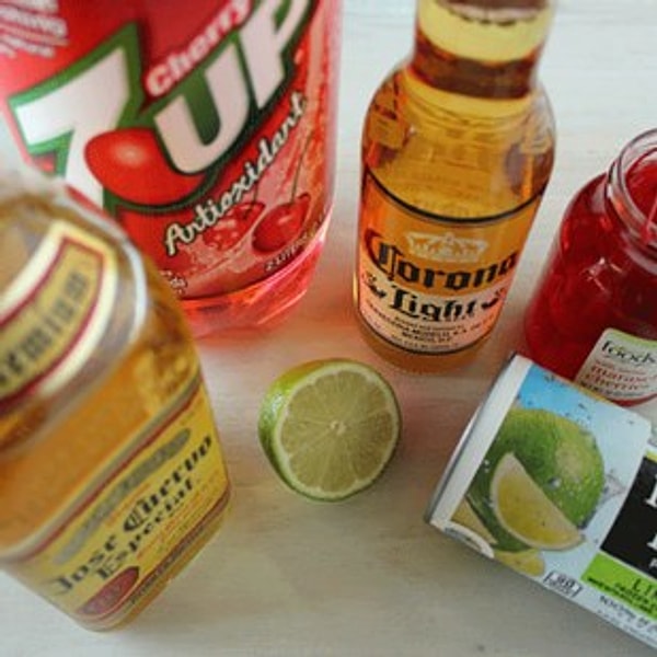 11. Маргарита с вишневым пивом