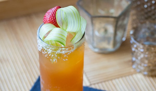 12. Коктейль "Соленое Майями" с добавлением коктейля Пиммс