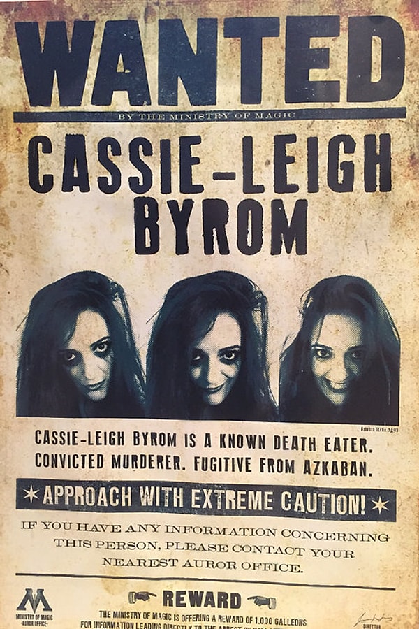 1. Встречайте молодоженов и отчаянных фанатов "Гарри Поттера" Кэсси и Льюиса Биром