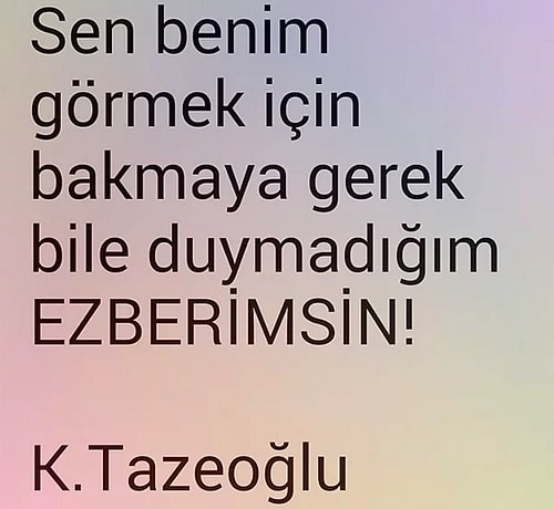 Tırreklerden biri söylemiş gibi.