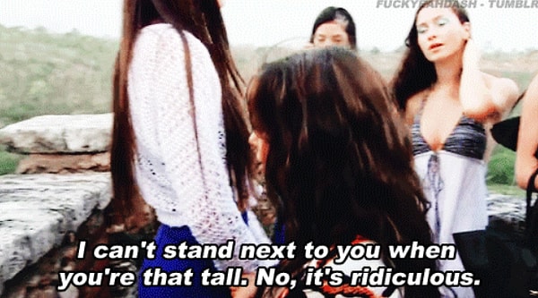 2. Твои младшие родственники выше тебя ростом