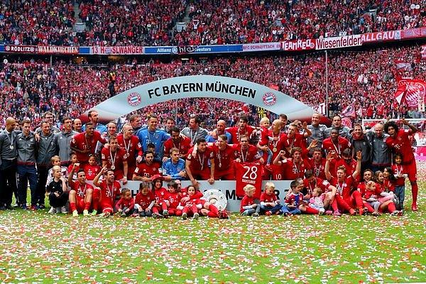 Bayern Münih, bununla birlikte ligde 26. şampiyonluğunu ilan etti.