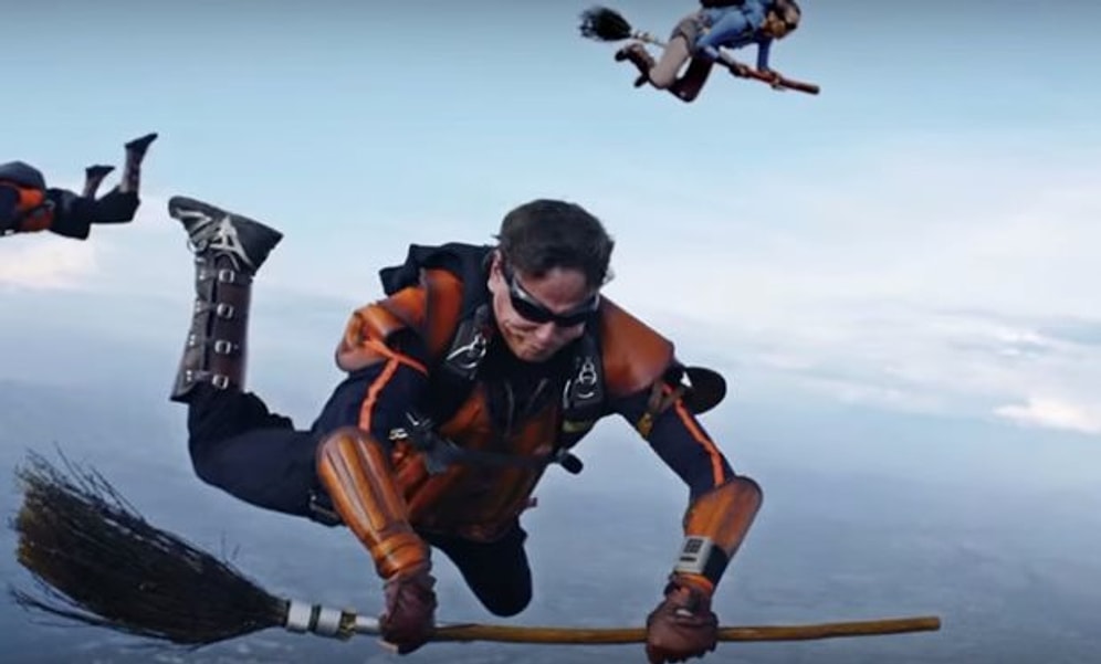 Quidditch Gerçek Oldu: Gökyüzünde Harry Potter'ın Çılgın Sporunu Oynayan Adamlar