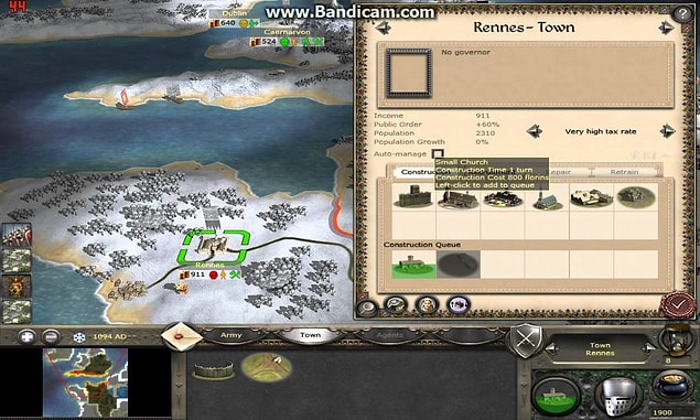 12. Constant fighting and riots when you conquer a new place at Total War, Civ, etc.