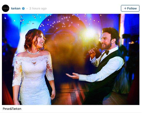 Megastar, bugün, Instagram hesabından düğününe dair en özel kareleri hayranlarıyla paylaştı.