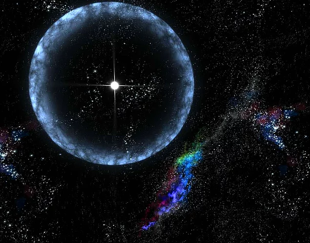 Bir nötron yıldızının yüzey kütle çekimi, Dünya'nın yüzey kütle çekiminden 1 trilyon kat büyük. Bu yüzden bir nötron yıldızının üzerine düşen herhangi bir şey, muazzam kinetik enerji oluşumuna sebep oluyor.