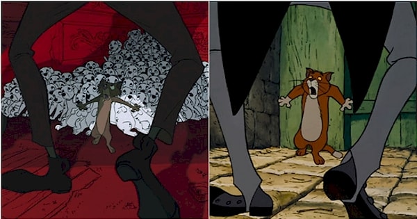 6. "101 далматинец" и "Коты Аристократы"