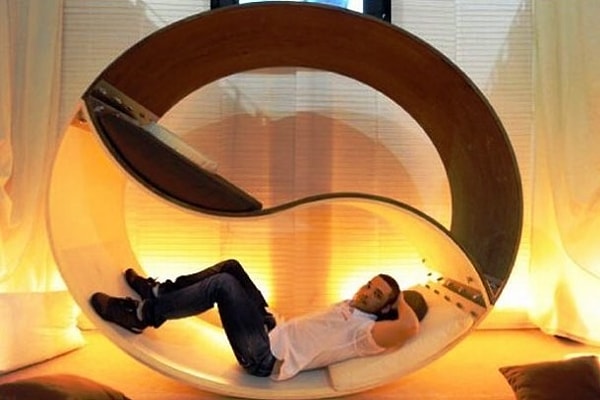 21. Кровать Инь и Янь