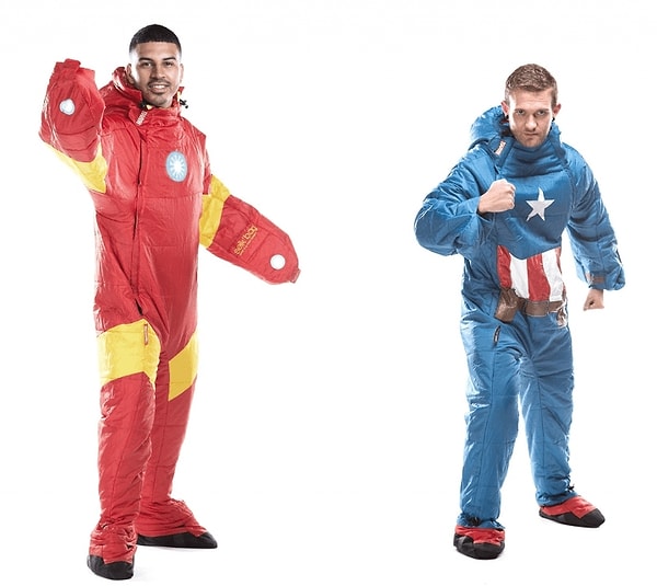 13. И не забудь взять с собой эти спальные мешки