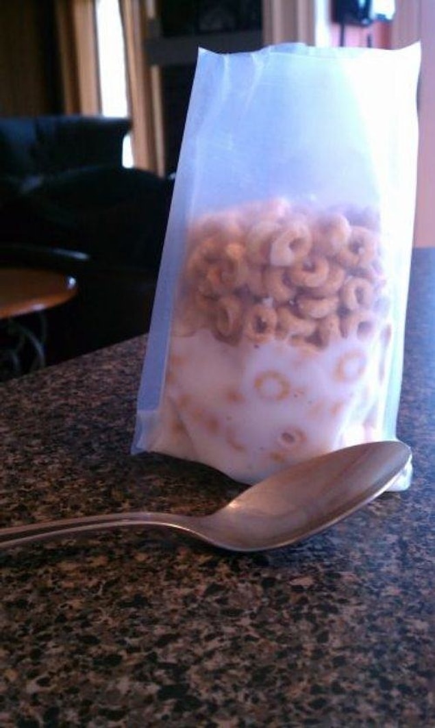 2. "Do we have any clean bowls? Nevermind..."