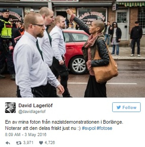 3. Это фото твитнули уже более 1 500 раз.