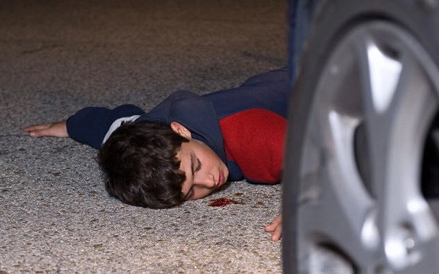 Film sahnesi gerçek oldu!