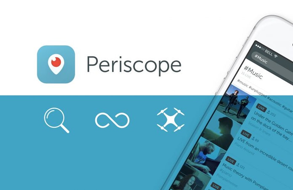 Periscope'tan Büyük Yenilikler: Kalıcı Video Kaydı, Drone Desteği ve Daha Fazlası…