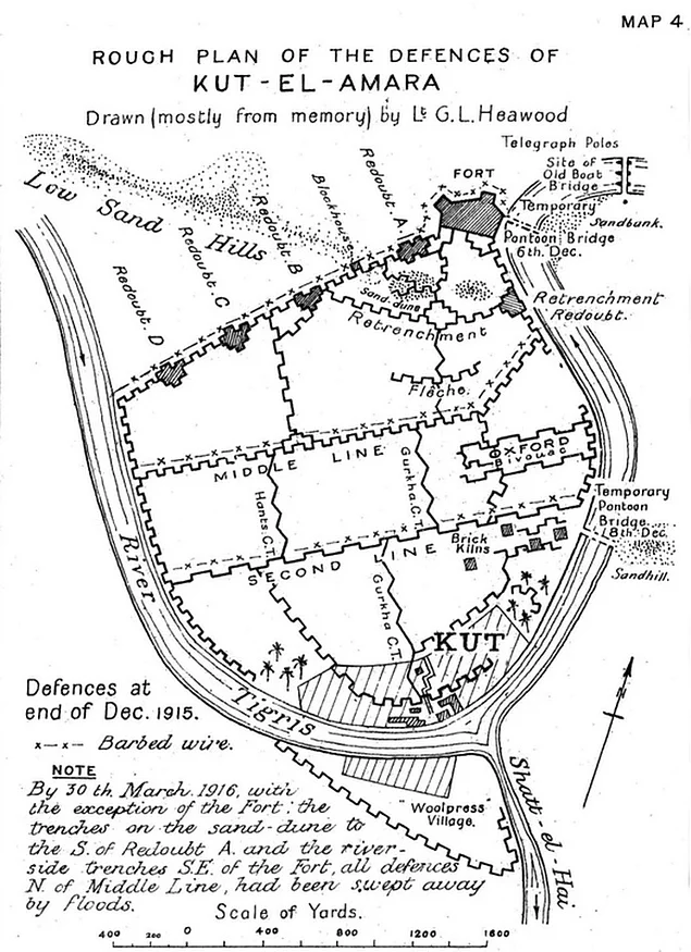 Kut Şehri ve İngiliz savunması