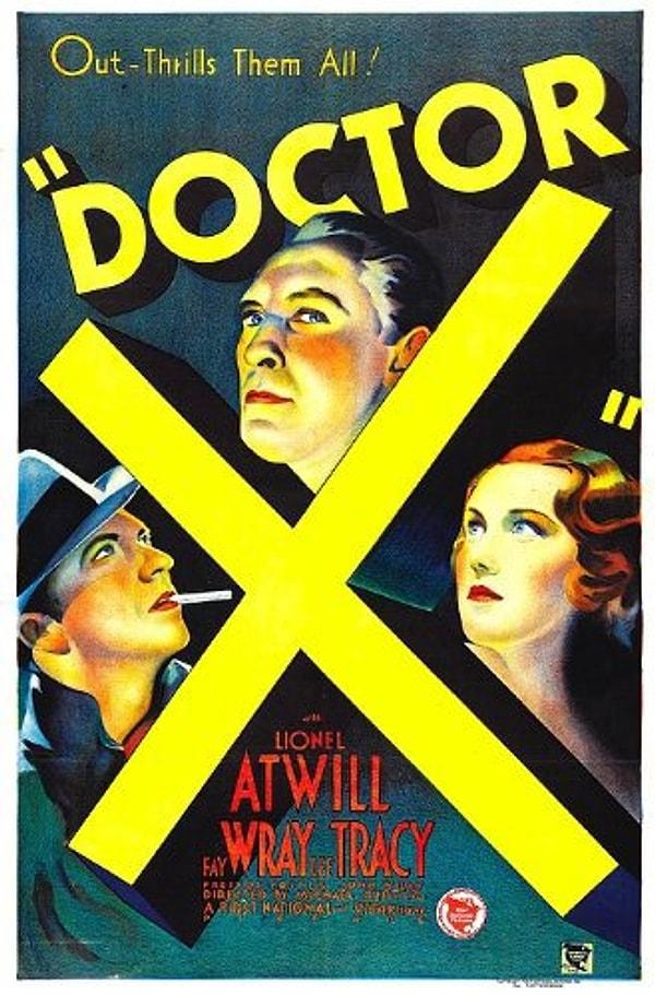 16. İlk renkli korku filmi olma özelliğini taşıyan yapım ise 1932'de gösterilen Doctor X'tir.