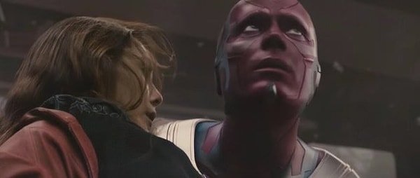 11. Вижен и Алая Ведьма не закрутили роман…пока