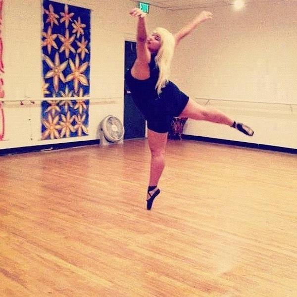 Genç balerinlere de tavsiye veriyor Frostine: Eğer bale yapmayı seviyorsanız, ne kadar zor olursa olsun mücadeleye devam edin!