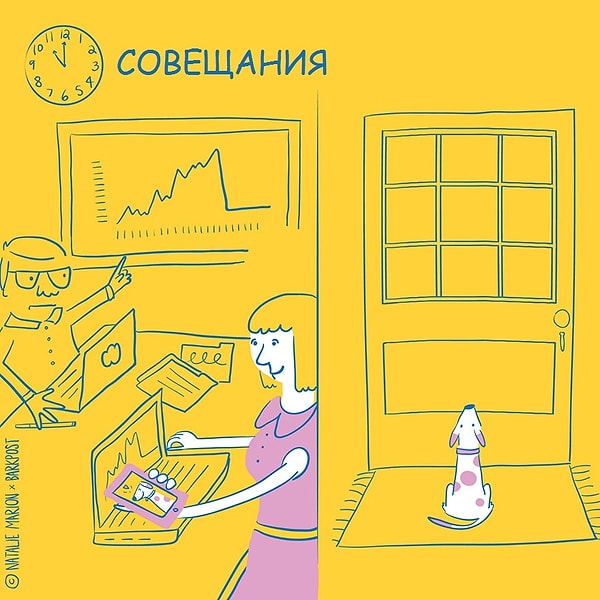 5. Когда идешь на совещание