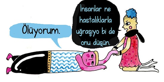 Ruh Hastaları Buraya: 14 Karikatürle İnsanlar Hangi Hastalığa Nasıl Tepki Veriyor?