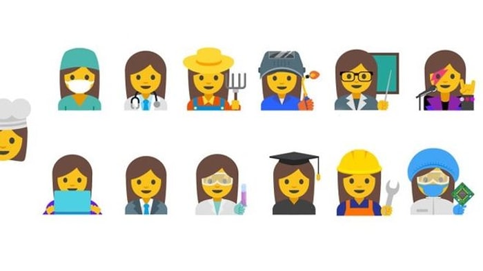 Google'dan Çalışan Kadına Destek İçin Yeni Emojiler