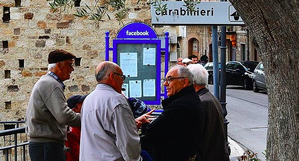 12 снимков из итальянской деревни, где стерта грань между виртуальным и реальным мирами