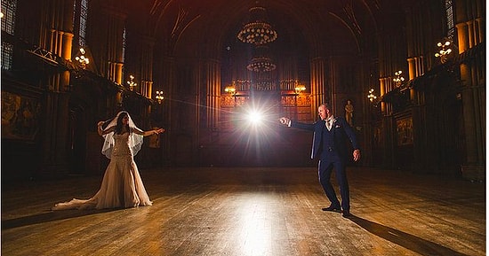 Завораживающие фото со свадьбы в стиле «Гарри Поттера»