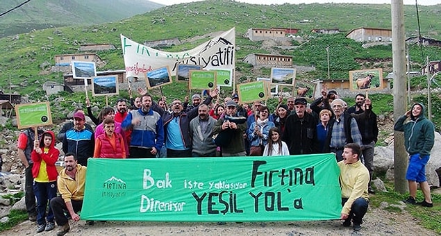 Yeşil Yol’a karşı çıkanlar maden sahalarına ulaşım sağlamayı amaçladığını savunuyorlardı