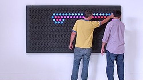 Kendi sanat eserini kendin evde yapabilmek için oluşturulmuş bu tablo teknolojisi