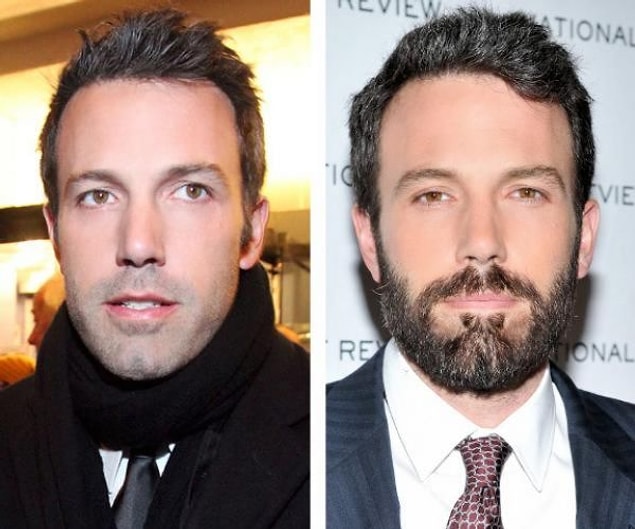 Don't think that everyone will look like this when they shave.