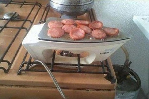 Ironing together...