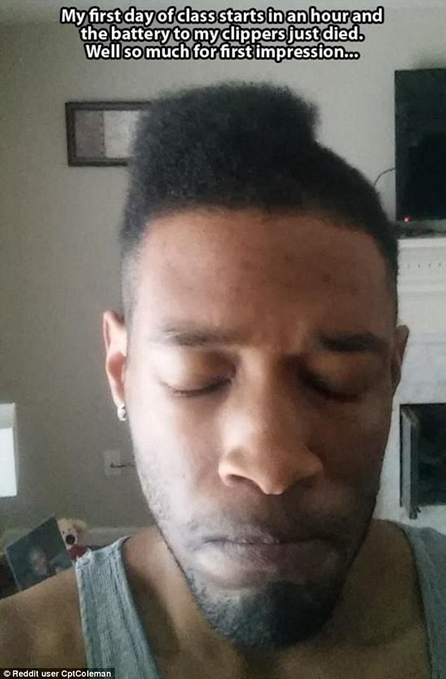 16. Make sure you charge up your hair clippers for the first day of school.