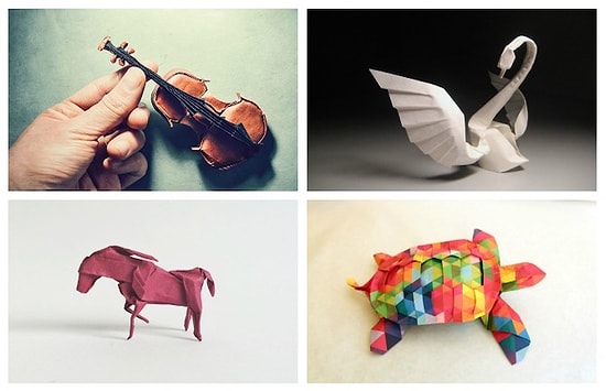 Origami Sanatından 25 Etkileyici Örnek