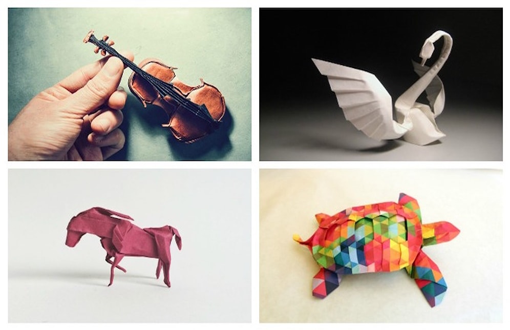 Origami Sanatından 25 Etkileyici Örnek