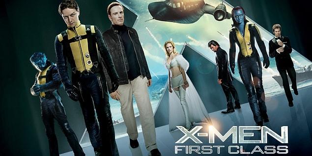 37. X-Men: First Class (2011) | IMDb: 7.8