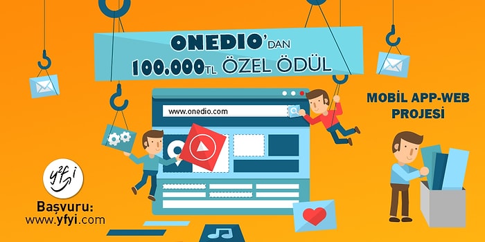 Onedio Özel Ödülü ile  Yeni Fikirler Yeni İşler’in 2016 Dönemi Başvuruları Devam Ediyor!