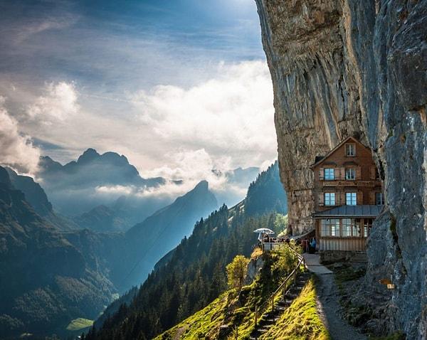 3. Äscher Cliff, İsviçre