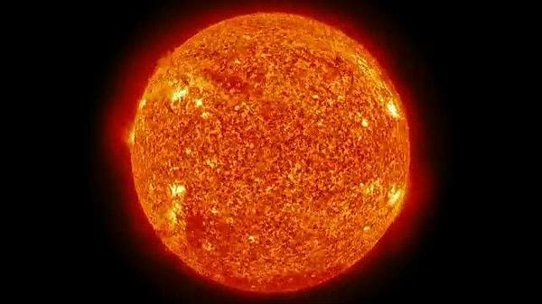 5. Güneş, Dünya'nın 300.000 katı büyüklüktedir.