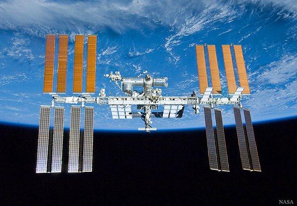 3. Uluslararası Uzay İstasyonu Dünya'nın Üzerinde