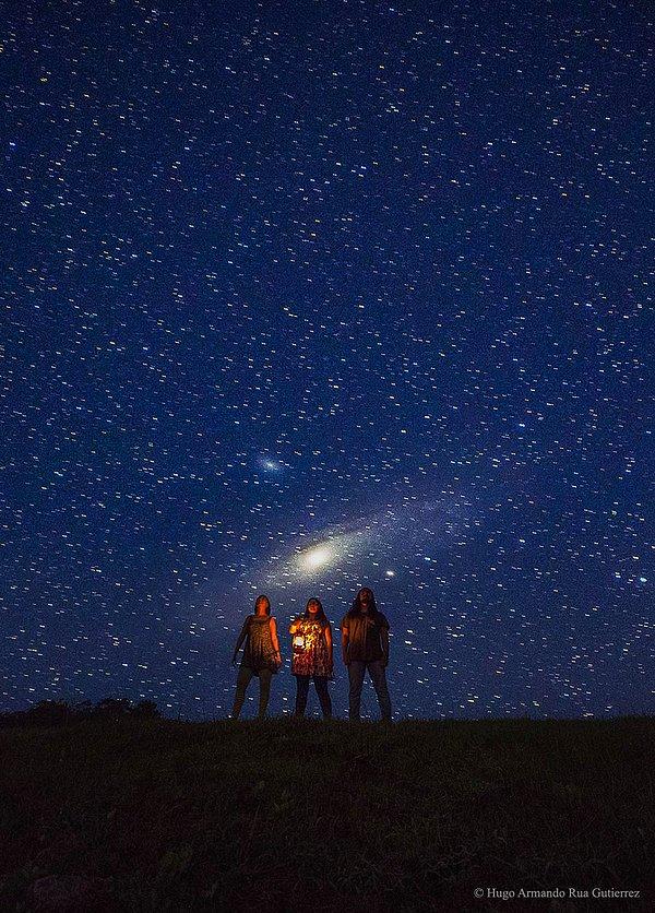4. Kolombiya'nın Üzerinde Yükselen Andromeda